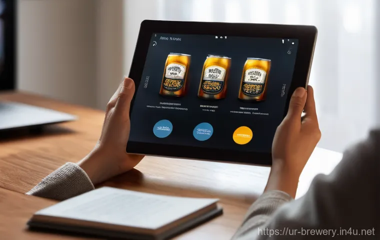 수제맥주와 개인화 마케팅 - **Prompt:** A diverse group of adults, elegantly dressed in stylish, modern attire, are gathered in ...